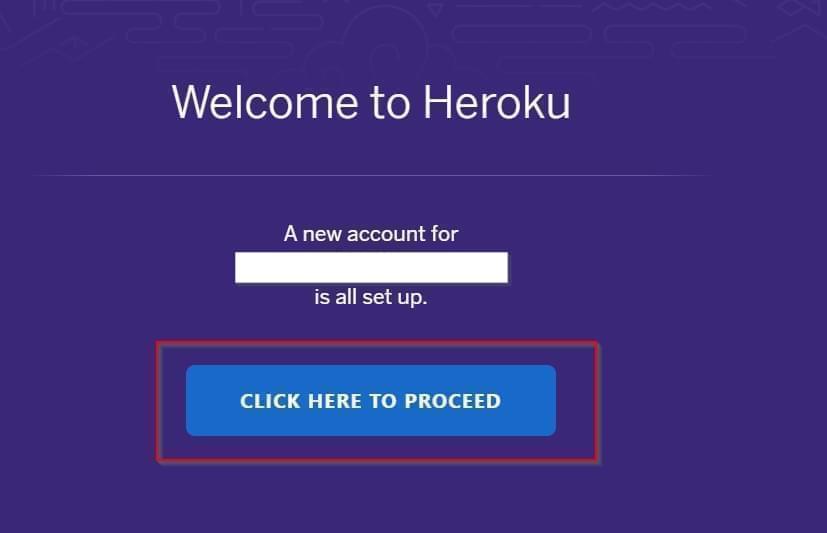 Heroku Account Signup Form